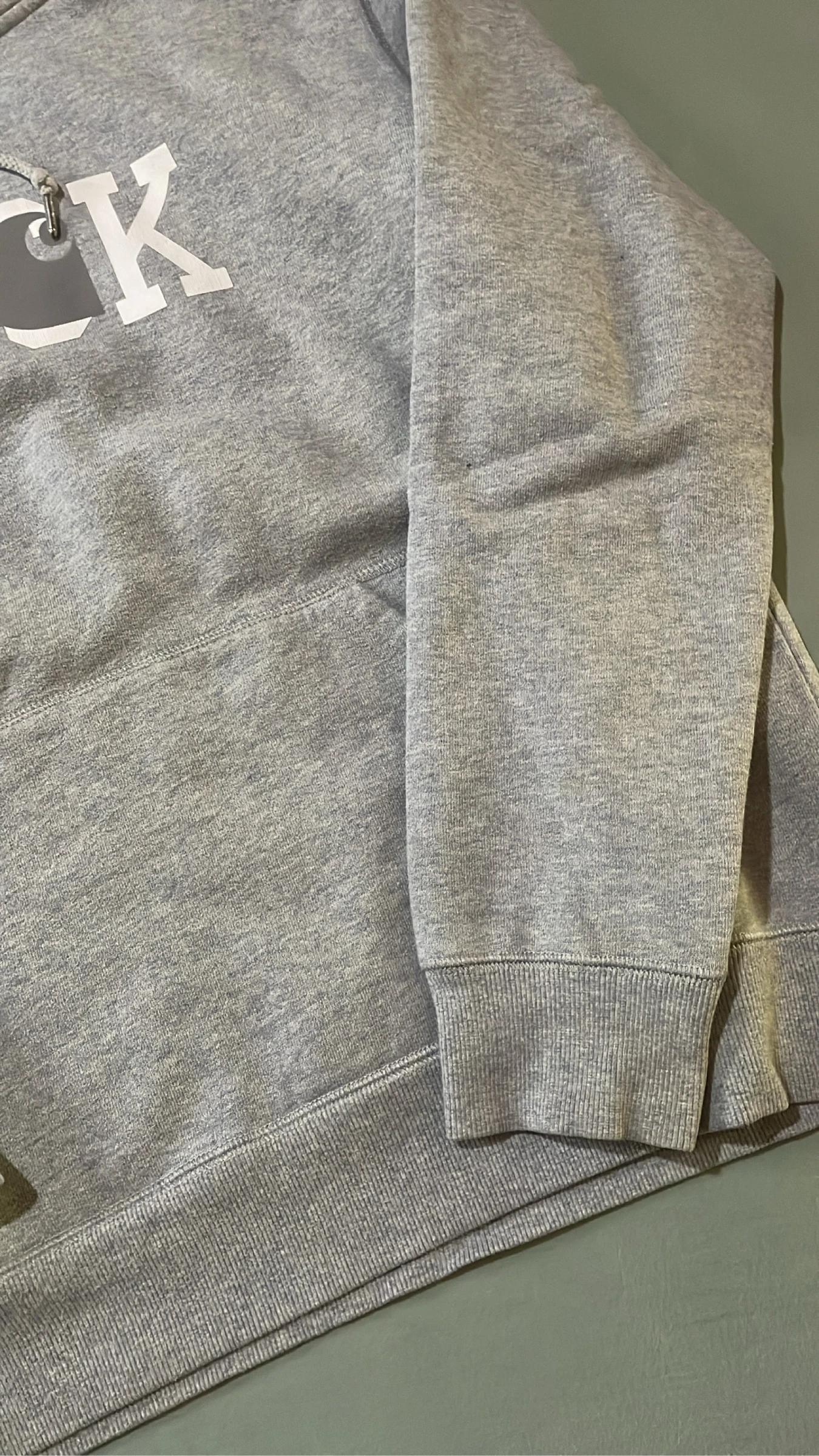 Carhartt grijze capuchontrui – photo 3